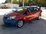 2014 Kia Rio Lx Красный vin: KNADM4A32E6376626