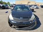 2014 Kia Rio Lx Black vin: KNADM4A32E6378666