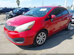 2014 Kia Rio Lx Красный vin: KNADM4A32E6399551