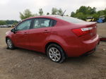 2014 Kia Rio Lx Red vin: KNADM4A32E6408099