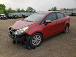 2014 Kia Rio Lx Red vin: KNADM4A32E6408099