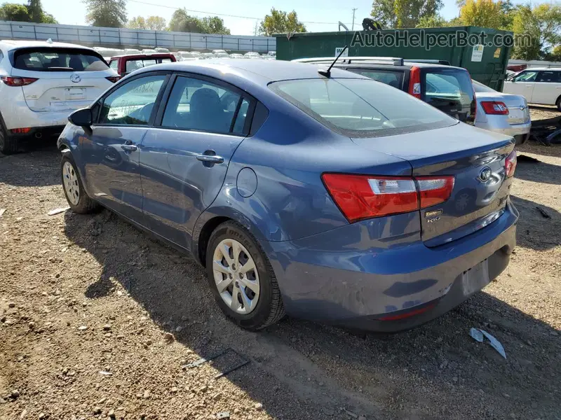 Price & History 2016 Kia Rio Lx 1.6l 4 vin: KNADM4A32G6689291