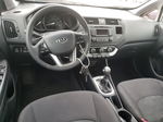 2013 Kia Rio Lx Silver vin: KNADM4A33D6209383