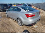 2013 Kia Rio Lx Silver vin: KNADM4A33D6280096