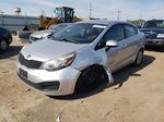 2013 Kia Rio Lx Серебряный vin: KNADM4A33D6283919