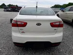 2014 Kia Rio Lx Белый vin: KNADM4A33E6325815