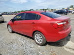 2014 Kia Rio Lx Red vin: KNADM4A33E6326527