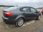 2014 Kia Rio Lx Charcoal vin: KNADM4A33E6327905