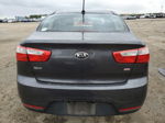 2014 Kia Rio Lx Charcoal vin: KNADM4A33E6327905