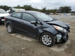 2014 Kia Rio Lx Charcoal vin: KNADM4A33E6327905