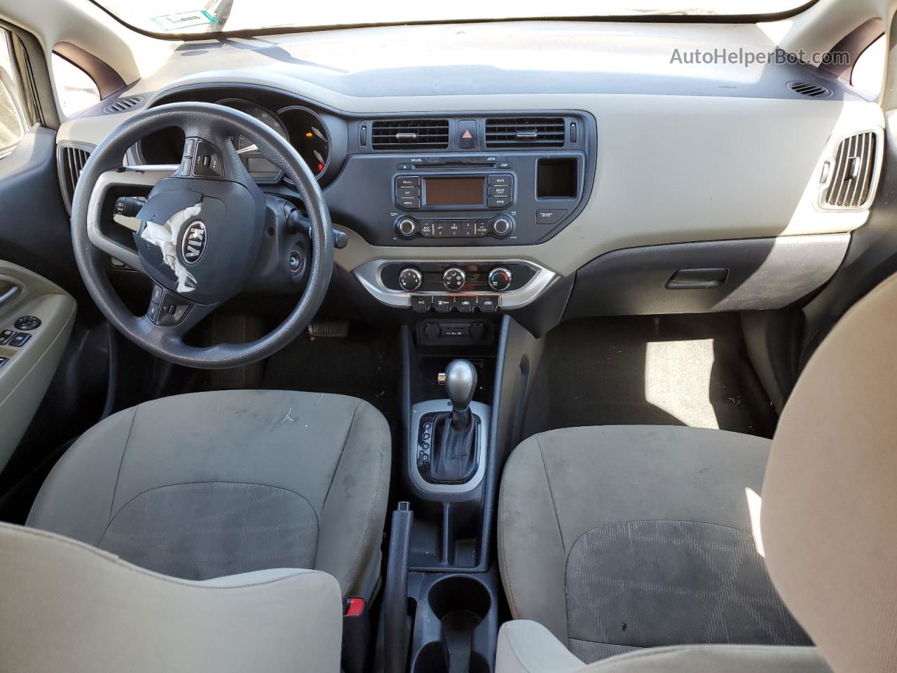 2014 Kia Rio Lx Черный vin: KNADM4A33E6367675