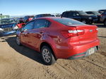 2014 Kia Rio Lx Red vin: KNADM4A33E6390244