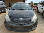 2014 Kia Rio Lx Black vin: KNADM4A33E6405616