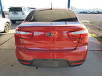 2013 Kia Rio Lx Red vin: KNADM4A34D6111298