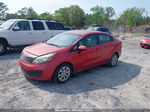 2013 Kia Rio Lx Red vin: KNADM4A34D6125072