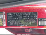 2013 Kia Rio Lx Red vin: KNADM4A34D6125072