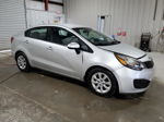 2013 Kia Rio Lx Silver vin: KNADM4A34D6280883