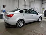 2013 Kia Rio Lx Серебряный vin: KNADM4A34D6280883