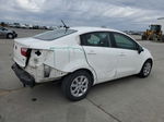 2014 Kia Rio Lx White vin: KNADM4A34E6336001