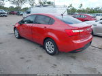 2014 Kia Rio Lx Red vin: KNADM4A34E6356863