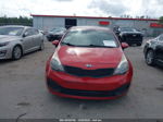 2014 Kia Rio Lx Red vin: KNADM4A34E6356863