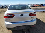 2014 Kia Rio Lx Серебряный vin: KNADM4A34E6363909