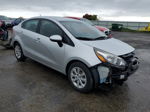 2014 Kia Rio Lx Silver vin: KNADM4A34E6372268