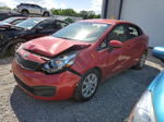 2014 Kia Rio Lx Red vin: KNADM4A34E6377020