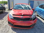 2014 Kia Rio Lx Red vin: KNADM4A34E6377020