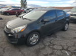 2014 Kia Rio Lx Black vin: KNADM4A34E6390222