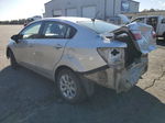 2013 Kia Rio Lx Silver vin: KNADM4A35D6108815