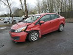 2013 Kia Rio Lx Красный vin: KNADM4A35D6110600