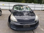 2013 Kia Rio Lx Черный vin: KNADM4A35D6129471