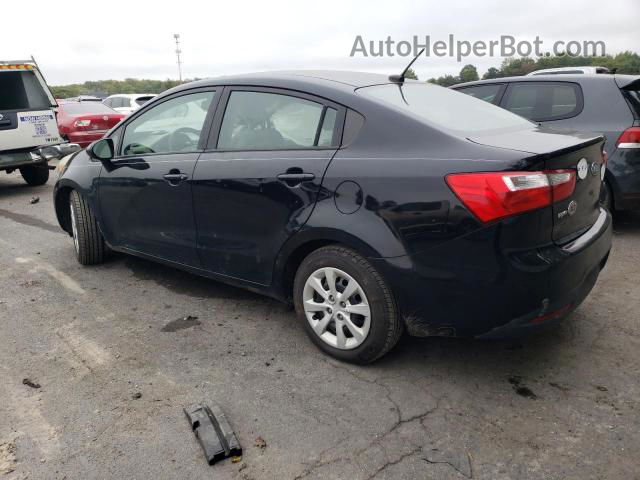 2013 Kia Rio Lx Черный vin: KNADM4A35D6129471