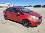 2013 Kia Rio Lx Red vin: KNADM4A35D6134234