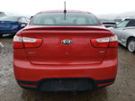 2013 Kia Rio Lx Red vin: KNADM4A35D6170456