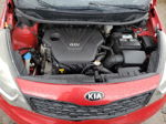 2013 Kia Rio Lx Red vin: KNADM4A35D6170456