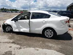 2013 Kia Rio Lx White vin: KNADM4A35D6281959