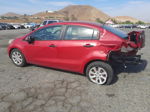 2013 Kia Rio Lx Красный vin: KNADM4A35D6293660