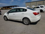 2014 Kia Rio Lx White vin: KNADM4A35E6325248