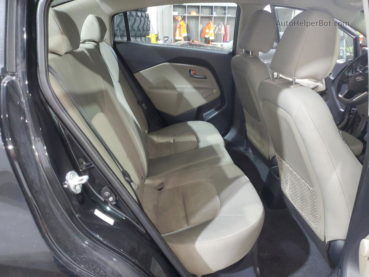 2014 Kia Rio Lx Черный vin: KNADM4A35E6337318