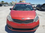 2014 Kia Rio Lx Red vin: KNADM4A35E6361912