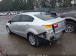 2014 Kia Rio Lx Silver vin: KNADM4A35E6364986