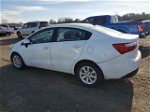 2014 Kia Rio Lx Белый vin: KNADM4A35E6371758