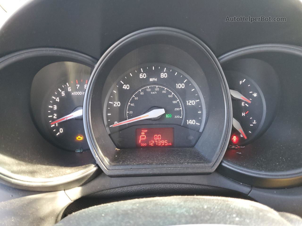 2014 Kia Rio Lx Белый vin: KNADM4A35E6371758