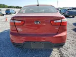 2014 Kia Rio Lx Red vin: KNADM4A35E6389046