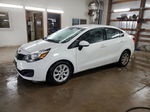 2014 Kia Rio Lx Белый vin: KNADM4A35E6399074