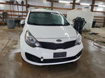 2014 Kia Rio Lx Белый vin: KNADM4A35E6399074