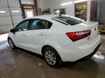 2014 Kia Rio Lx Белый vin: KNADM4A35E6399074