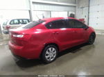 2014 Kia Rio Lx Red vin: KNADM4A35E6417900